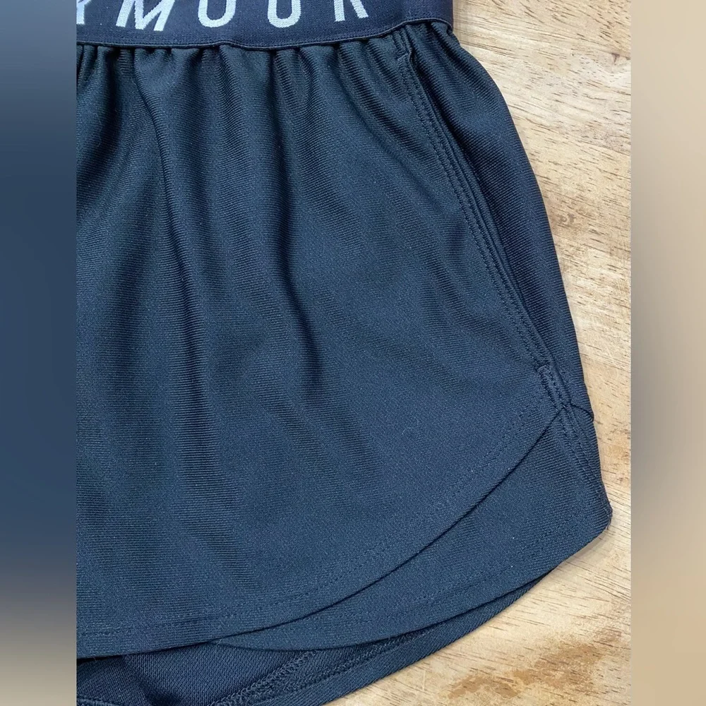 Under Armour Play Up‎ 3.0 Women’s Size XXS 100% Poly Black Athletic Shorts